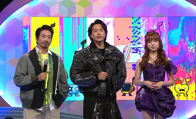 三位主持（左起）：Eric Kwok、森美、李茵彤