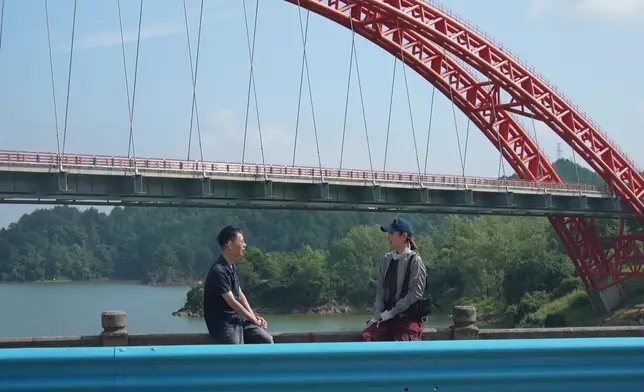 大橋工程師楊洪波透露，花漁洞大橋用全世界首見的技術重建。