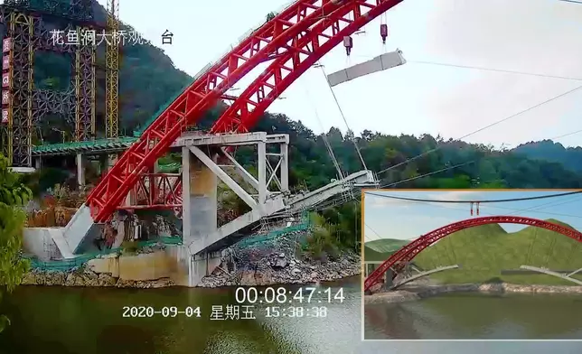 就係「舊橋建新拱、新拱拆舊橋」技術！