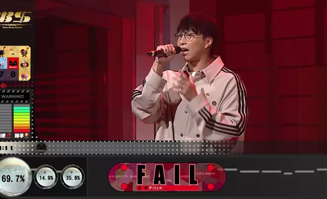 坤哥挑戰《十面埋伏》失敗，全場都好肉緊。