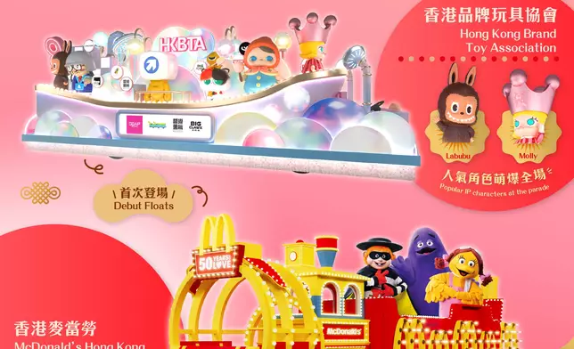 新春花車匯演。FB圖片