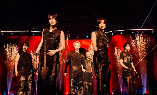NCT WISH跳唱魅力點燃現場氣氛。主辦單位提供圖片