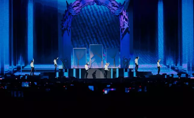 NCT WISH跳唱魅力點燃現場氣氛。主辦單位提供圖片