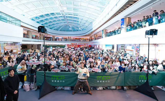 陳健安日前舉辦「MCP x 陳健安《時間感【遲】》簽唱會」。