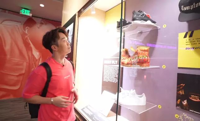 館內珍藏不少巨星的展品。