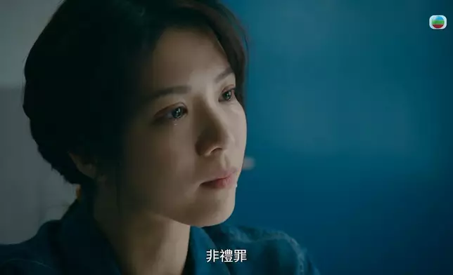 因為清醒，湘言愈講眼神就愈堅定。