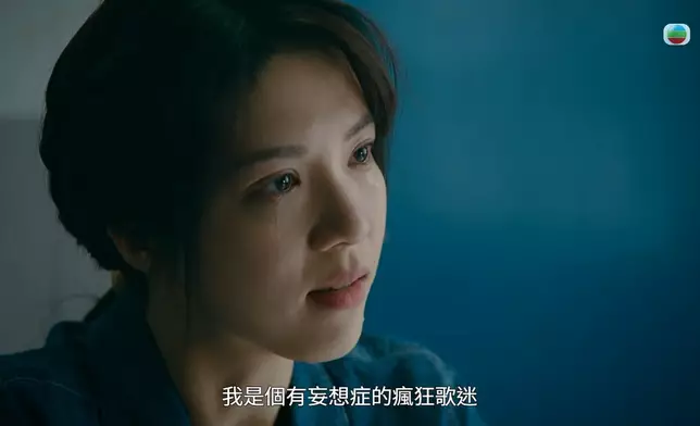 因為清醒，湘言愈講眼神就愈堅定。