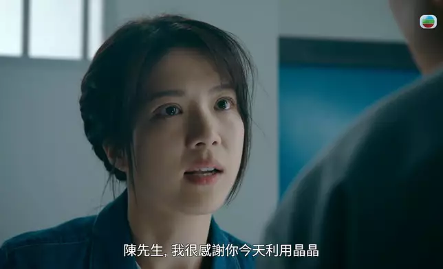 因為清醒，湘言愈講眼神就愈堅定。