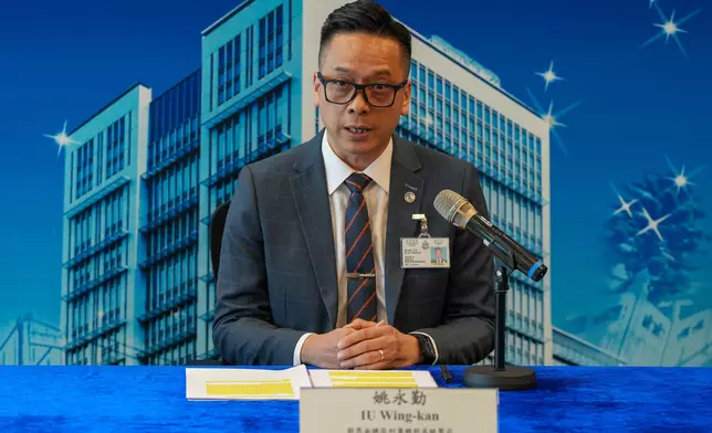 警方新界南總區高級警司（刑事）姚永勤。