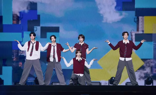 成員們帶來勁歌熱舞。iMe提供圖片