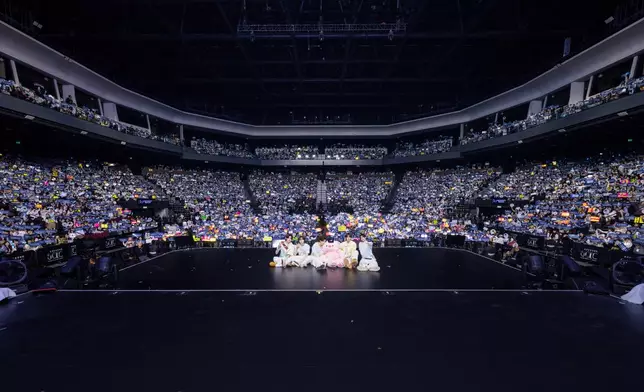 TWS與全場觀眾大合照。TWS官方X圖片