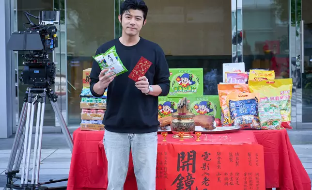 王柏傑亦坦言同影帝合作如夢想成真，雖緊張但期待擦出火花。