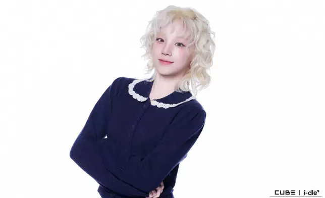 韓國女團i-dle成員雨琦成為韓國音樂著作權協會（KOMCA）正式會員。i-dle 官方X圖片