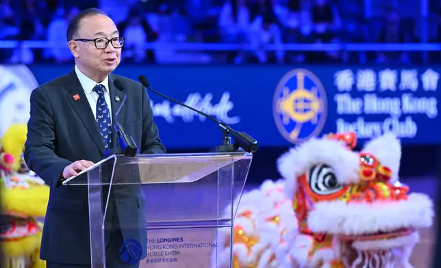 馬會主席廖長江表示，馬會十分榮幸能成為浪琴香港國際馬術盛典的策略夥伴；盛典為馬年揭開序幕，亦是未來一年馬會慶祝人馬之間獨特而深厚情誼的重點活動之一。