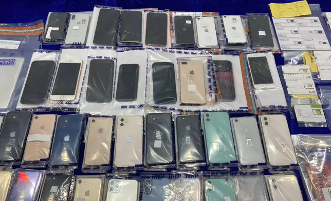 所檢獲的證物。