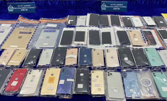 所檢獲的證物。