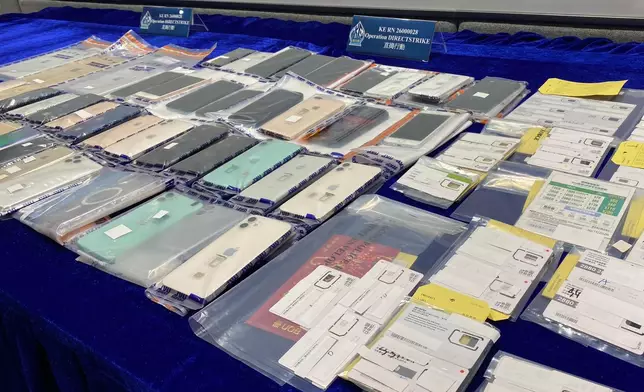 所檢獲的證物。