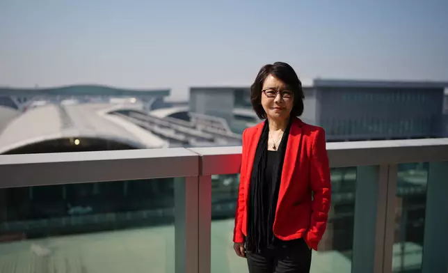 機管局行政總裁張李佳蕙(巴士的報攝)