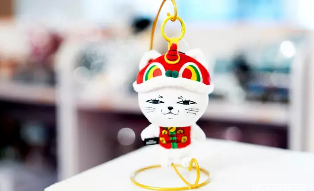 高速婆婆舞獅造型毛公仔