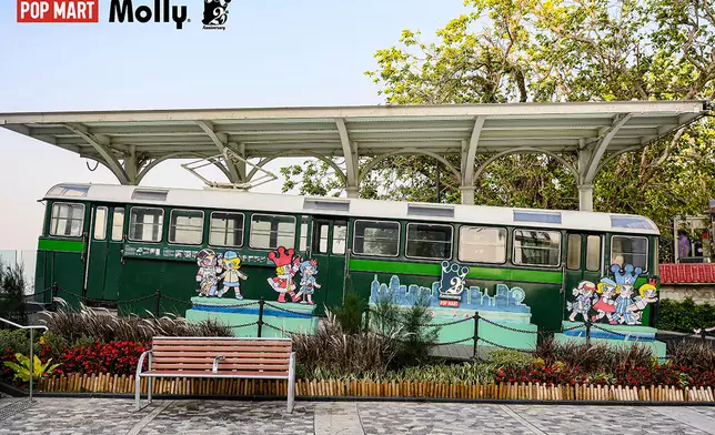 MOLLY 20週年主題第四代山頂纜車打卡點