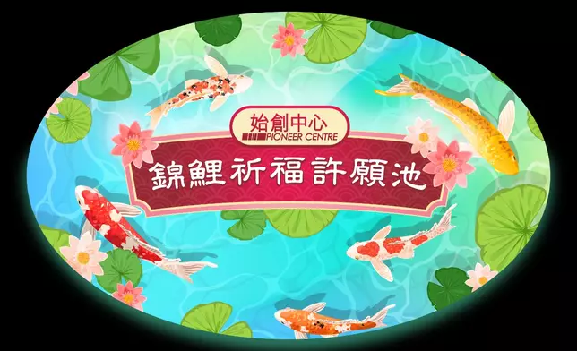 錦鯉祈福許願池