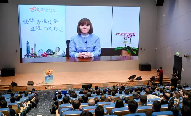 粵港澳大灣區發展辦公室在深圳舉辦研討會　探索低空經濟的跨境應用。政府新聞處圖片