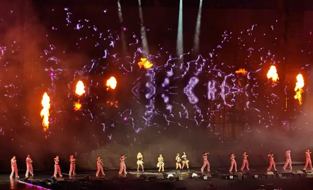 BLACKPINK來港舉行一連三場演唱會。讀者提供圖片