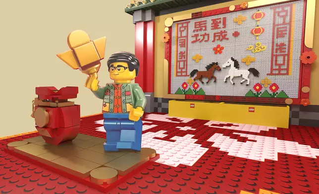 LEGO®開運許願牆