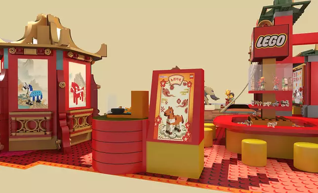 LEGO®走馬燈投影