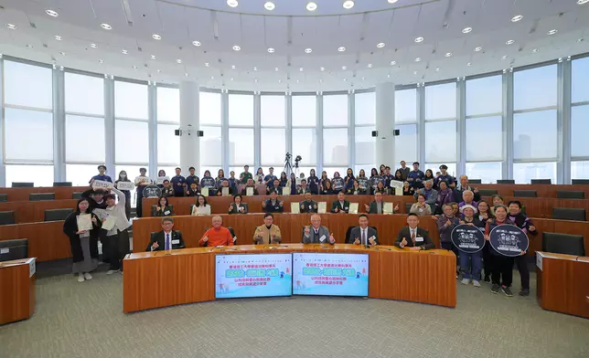 理大康復治療科學系舉行「防跌路上‧同行有理」大行動分享會。