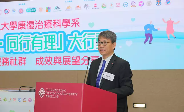 趙汝恒教授表示，理大將繼續加強人工智能、大數據及智慧醫療等領域的研究，攜手社會各界推動更多創新項目，提升市民的生活質素、促進樂齡健康。