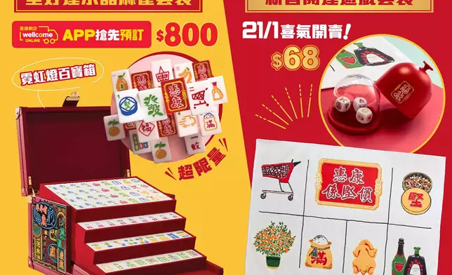 惠康首次聯乘香港原創生活品牌「G.O.D. 住好啲」