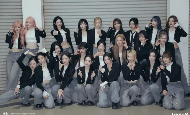 今次是tripleS全員24人一同來港。主辦單位提供圖片