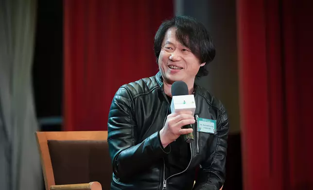 AI 動畫創作總監 Mr. Ronald Leong於主題研討中分享
