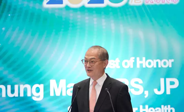 2) 醫務衞生局局長盧寵茂教授擔任APAO 2026 開幕禮主禮嘉賓