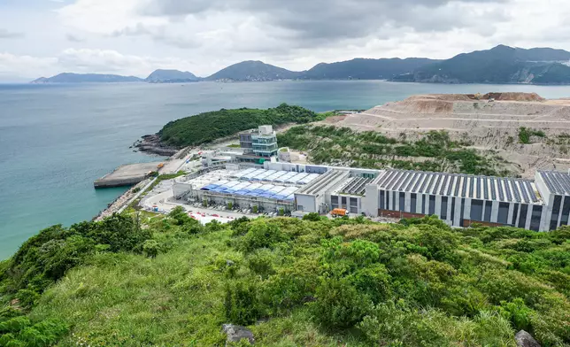 將軍澳海水化淡廠。水務處FB圖片