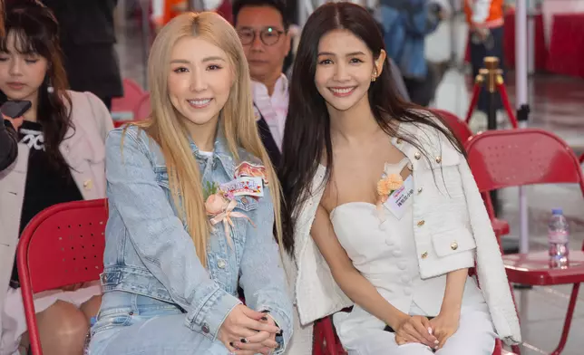 譚嘉儀與陳熙蕊。