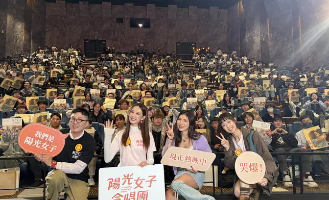 《陽光女子合唱團》票房攻破四億台幣！