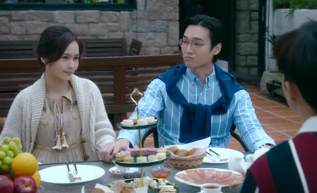 呢一幕，三位年青演員都做得好好。