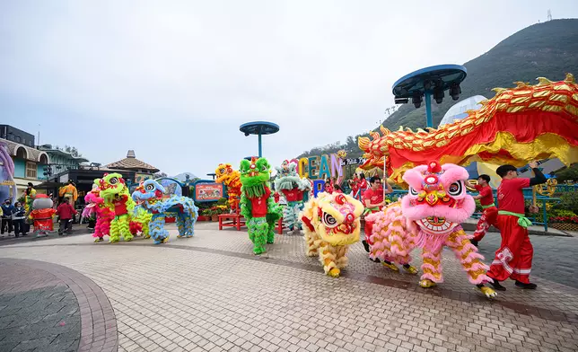 海洋公園團園賀年