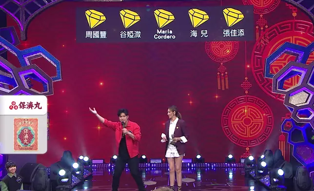 吳亦偉扮肥媽接麵。