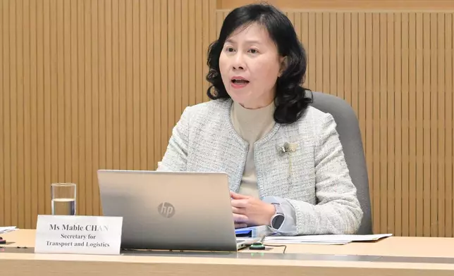 運輸及物流局局長陳美寶。運輸及物流局FB