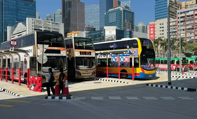 巴士。巴士的報記者攝