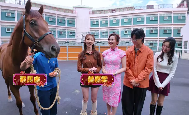 黃嘉雯與四歲愛驅 —「飛馬座」。