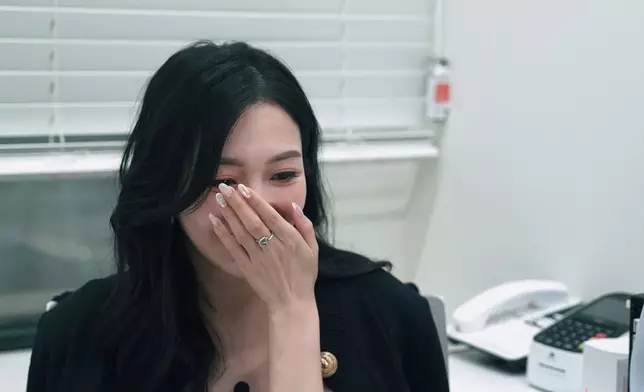 何依婷目睹注射過程有點驚嚇。