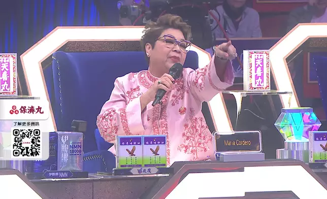 肥媽向尹景順訓話，指沒有人是完美。