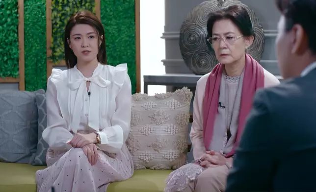 芳芳今次呢個角色出場時間雖然唔係多，但就玩轉時間線同埋多元情緒，盡顯好演技功架。