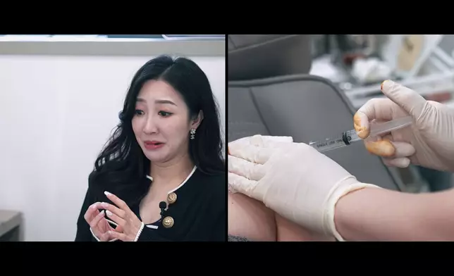 何依婷透過螢幕都感受到那份痛。