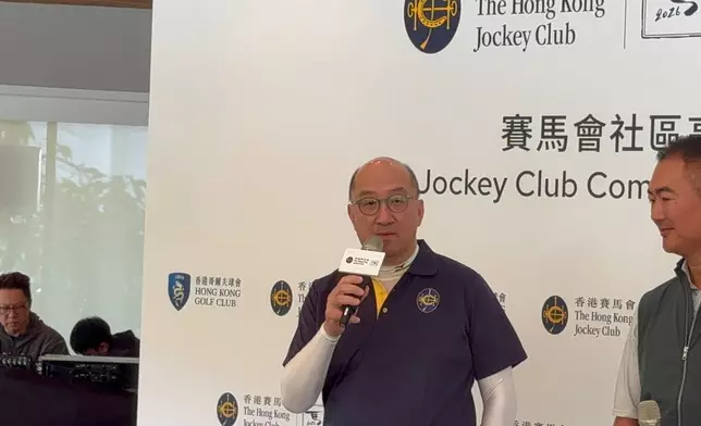 香港賽馬會公司事務執行總監譚志源。巴士的報記者攝