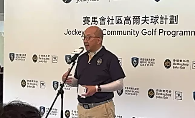 香港賽馬會公司事務執行總監譚志源。巴士的報記者攝